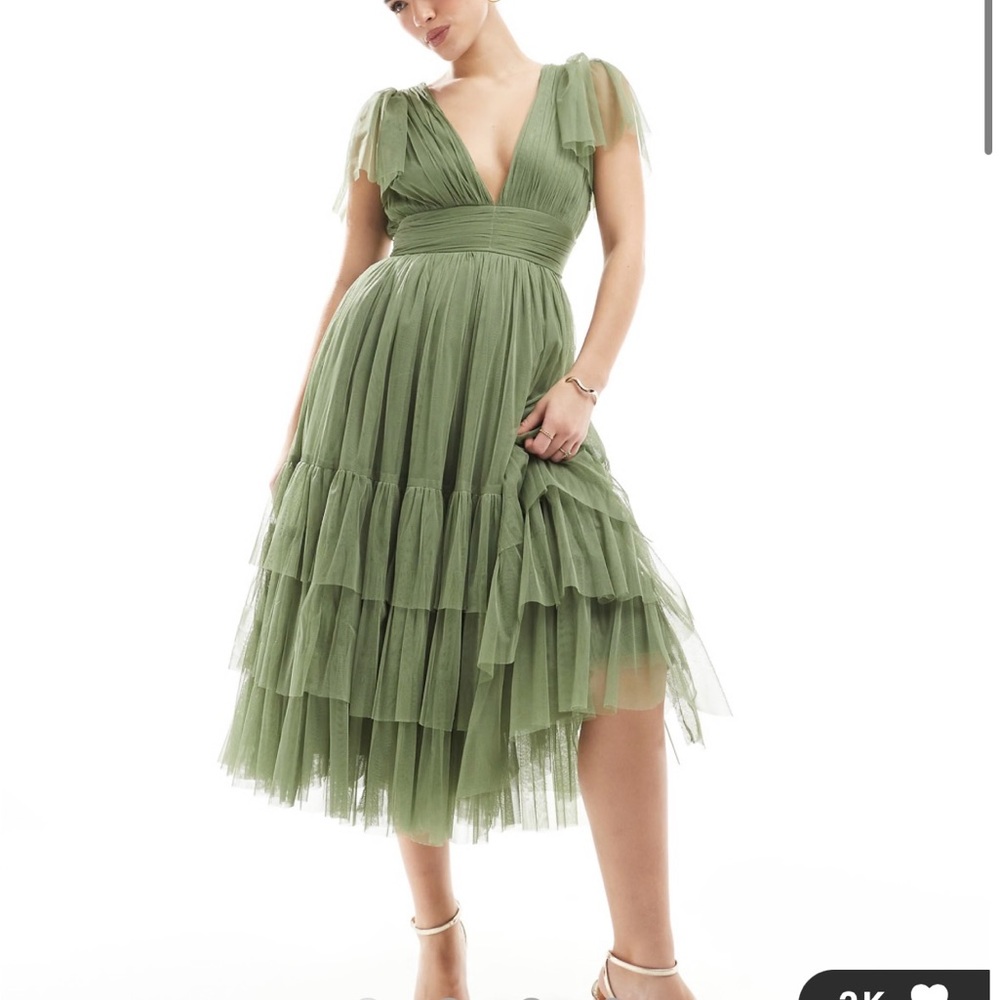 Lace & Beads Madison Midi Dress